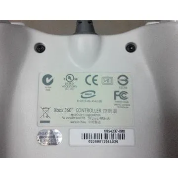 Guangdong wholesale wired gamepad for Xbox 360 video game