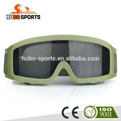 Tactical case grey lens interchangeable best sale paintball army goggles military