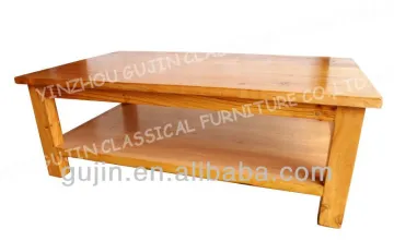 Contemporary Wood Coffee Table Tea Table