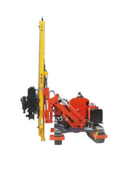 Post Driver Guardrail Driving Pulling Engineering Piling Machine