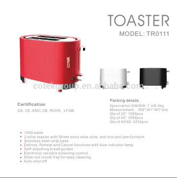 1000W toaster/ bagel toaster/ new toaster