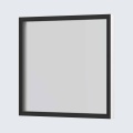large aluminum fixed tempered laminated glass window