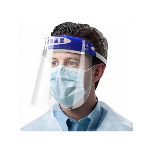 Bouclier facial médical avec casque