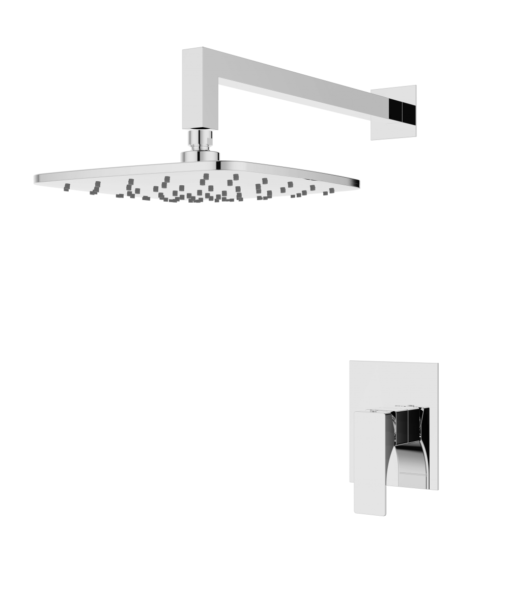 Single Handle Bathroom Rainfall Shower System