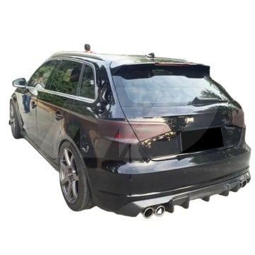 Diffuseur arrière en fibre de carbone Modycar pour la berline 2013-2016 Audi A3 S3