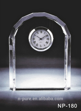 Triangular Hot Selling Crystal Clock For Decor