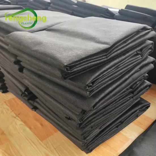 Non woven ground cover weed barrier fabric