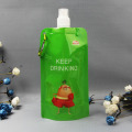 For juice/tea/wine/coffee plastic packaging spout bag