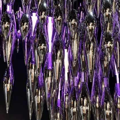 Conference room crystal lighting led chandelier light