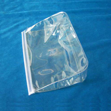 2015 Factory hot sale transparent pvc zipper bag