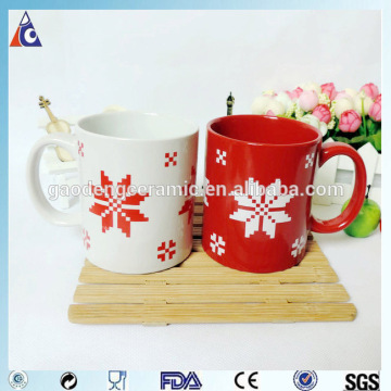 2014 high quality good-looking bulk ceramic mug for Chirstmas gift