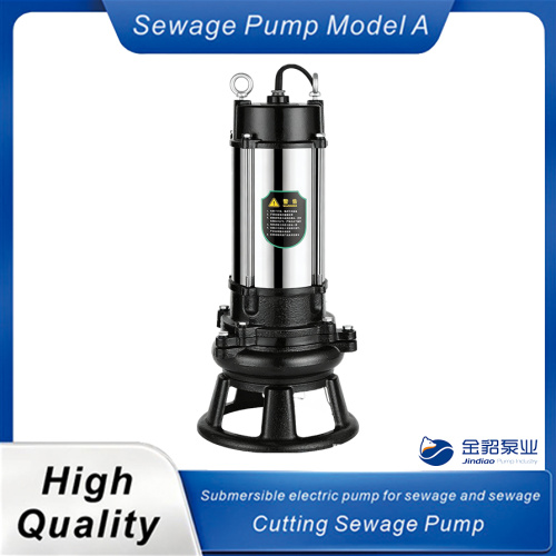 Bomba de aguas residuales de alta elevación WQX para servicio pesado