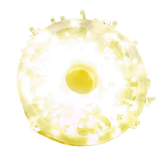 Custom Length IP65 Warm White LED String Lights for Outdoor/Indoor Decor