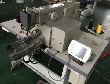 Automatic Curved Visor Pattern Sewing Machine