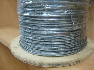 PVC Coated 316 Stainless Steel Wire Rope 1x19 , Dia 20mm AI