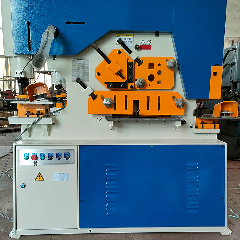 Hydraulic Punching and Shearing Iron Work Machine