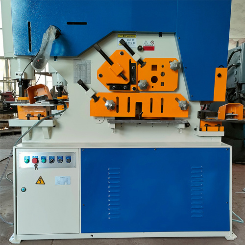 Máquina de trabajo hidráulico de puñetazo y cizallamiento de hierro
