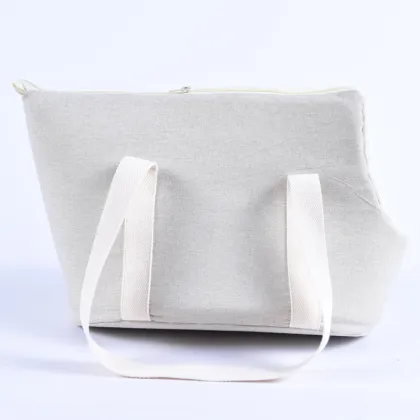 China Manufacturer Portable Pet Travel Bag with Sherpa Fabric Interior