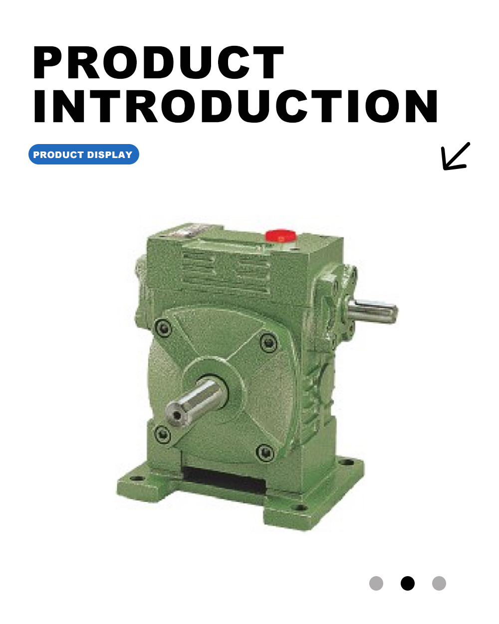 WPWS Power Drive Worm Gearbox X