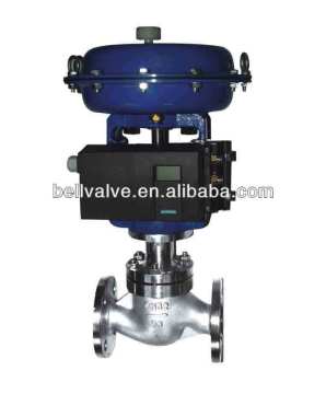 Pneumatic film control valve with Actuator and Positioner