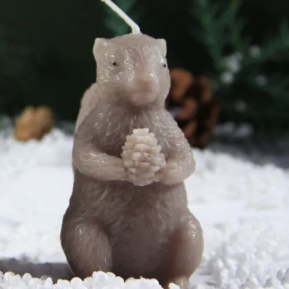 fancy animal home decoration candles