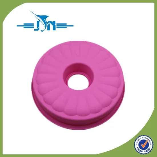 2015 Hot sale round circle shape silicone cake molds