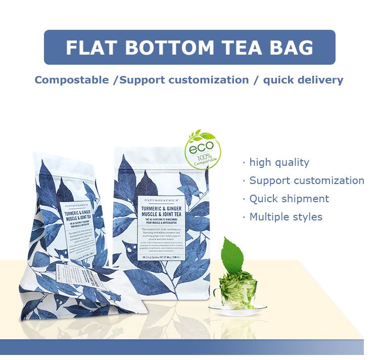 Compostable tea bag