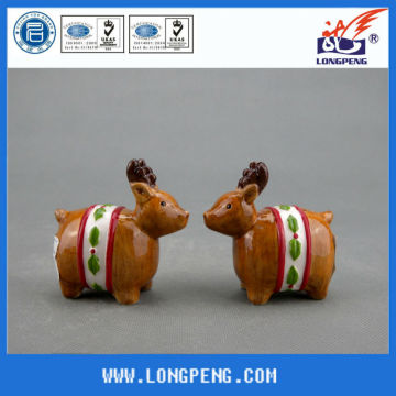 Ceramic Salt and Pepper Shakers Set
