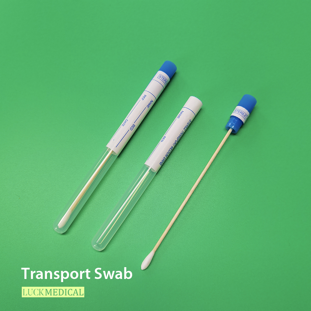 Транспортировка мазона в трубке деревянной палочки хлопковой наконечник