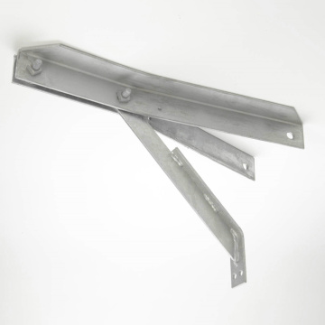 High-Quality Galvanized Guy Cable Arm Bracket: Corrosion-Resistant Pole Line Hardware and Power Accessory
