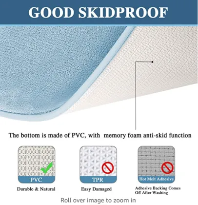 Memory Foam Bath Mats Rug
