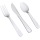 Good Quality Low Price Individually Wrapped Plastic Disposable Cutlery