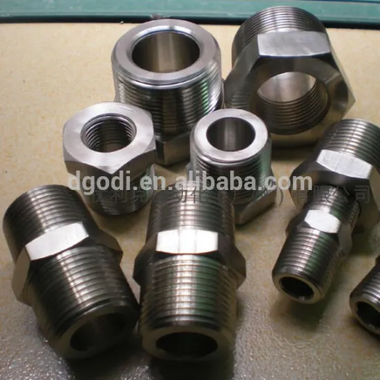 stainless steel male female threaded hydraulic hose coupler