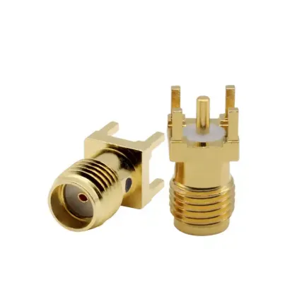 SMA-KE Female Pcb Coaxial RF Connector