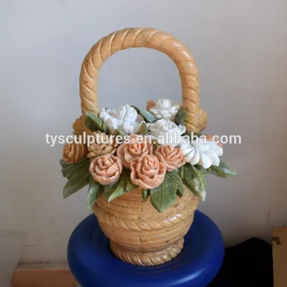Factory design garden decoration custom plant pot stone little flower pot