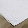 5 성급 호텔 표준 흰색 두꺼운 Jacquard Bath Mat