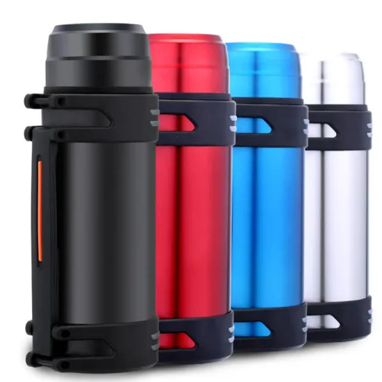 2.0L Large Capacity Outdoor Stainless Steel Sports Bottle