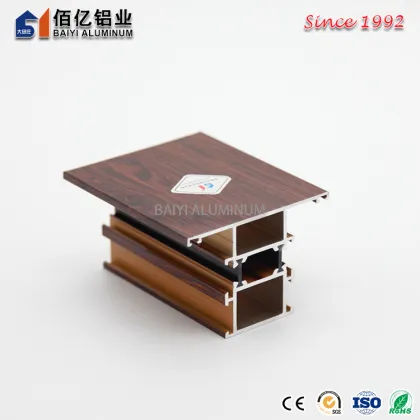 Soundproof Aluminum Profile for Doors and Windows