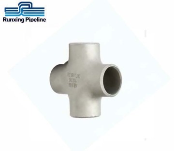 Welded Four-way Stainless Steel Equal Cross