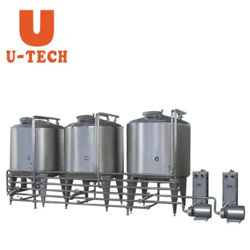 Automatic CIP Cleaning Washing machine/system for juice equipment