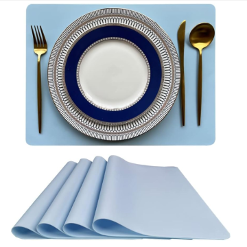 Customizable Heat-Resistant Silicone Placemats: Waterproof, Non-Slip Table Mats for Dining