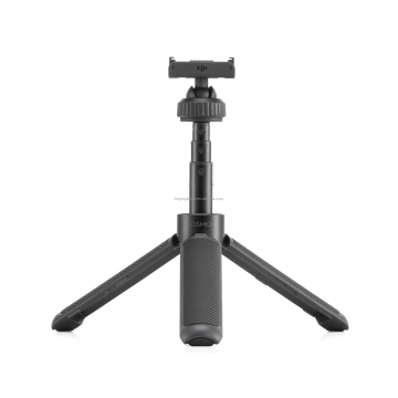 Compact Palm-Sized Extension Rod with Built-in Tripod for Osmo Action 4/3 Cameras