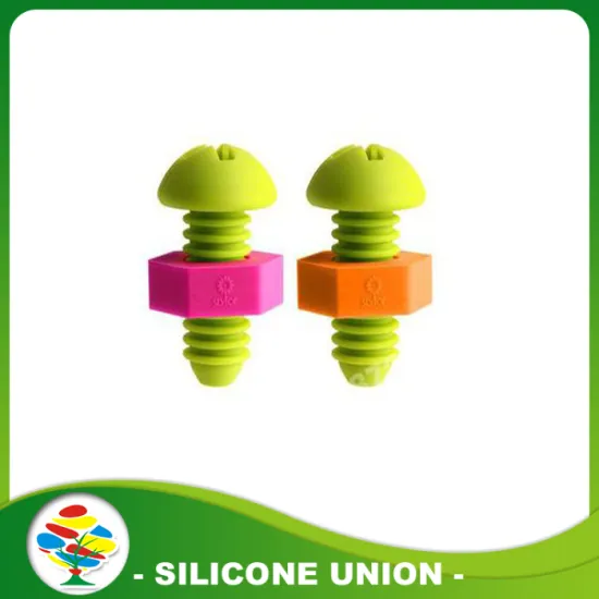 Eco-friendly silicone cross screw bottle stopper