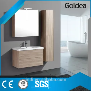 new sale pvc foiled mdf high quality bathroom cabinet manufacturer