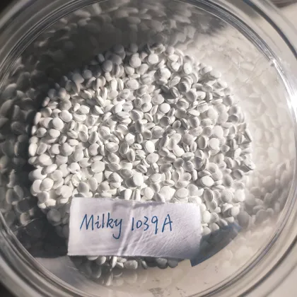 Milky White Masterbatch Excellent Quality Milky Masterbatch