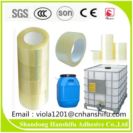Water Based Liquid Adhesive for Tapes