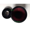 Filtro dell'aria per auto rossa con stack di velocità 3 ''/3,5 ''/4 ''