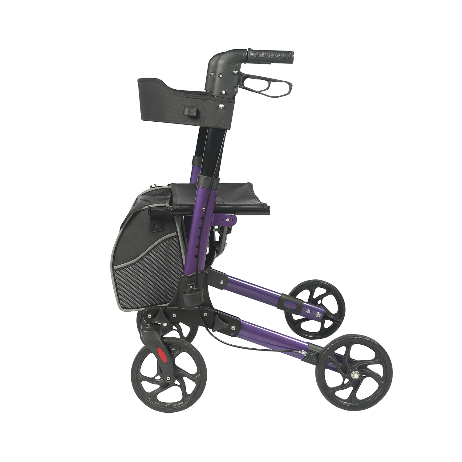 Moderne Design Rollator mit 8 -Zoll -Rädern \ Sitz für Senioren und Erwachsene TRA01