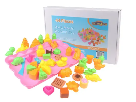 Assorted Molds with Magic Sand Tray