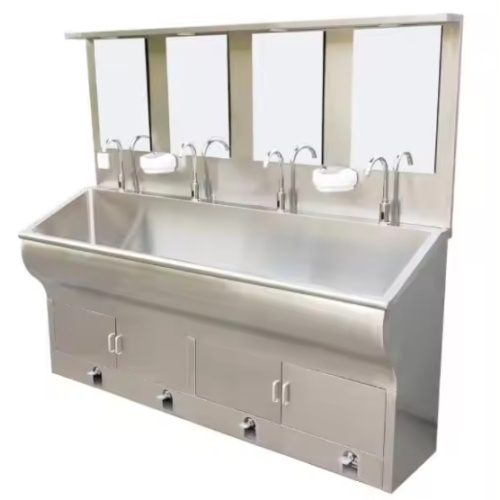 Foot Operated Stainless Steel Hand Wash Sink